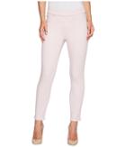 Tribal - Pull-on Ankle Knit Denim 28 Jeggings In Pink Dust
