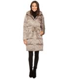 Ivanka Trump - Soft Down Front Tie W/ Faux Fur