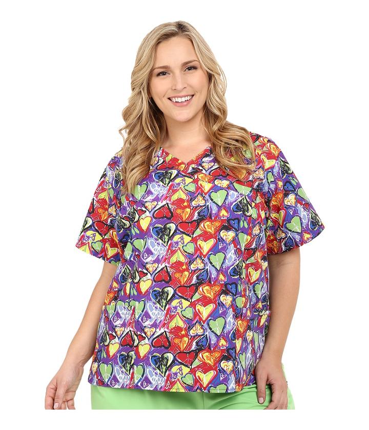 Jockey - Plus Size Peace Love Wrap Top