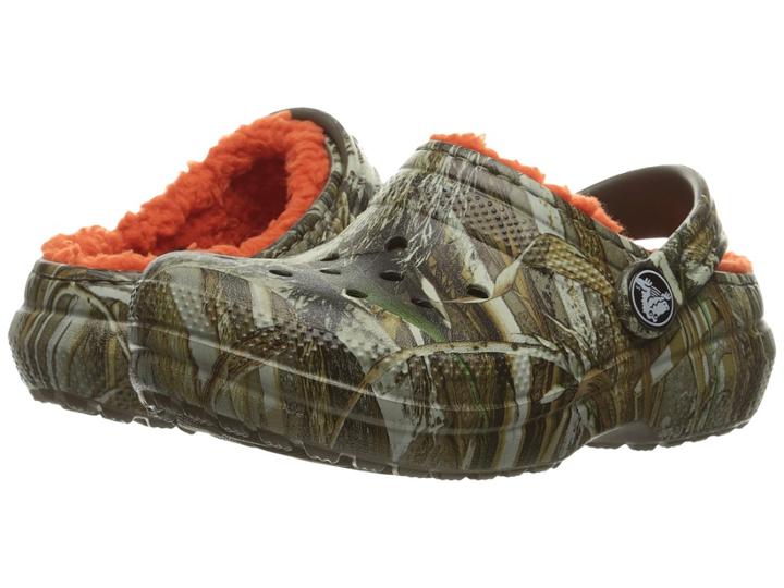 Crocs Kids - Classic Lined Clog Realtree Max-5