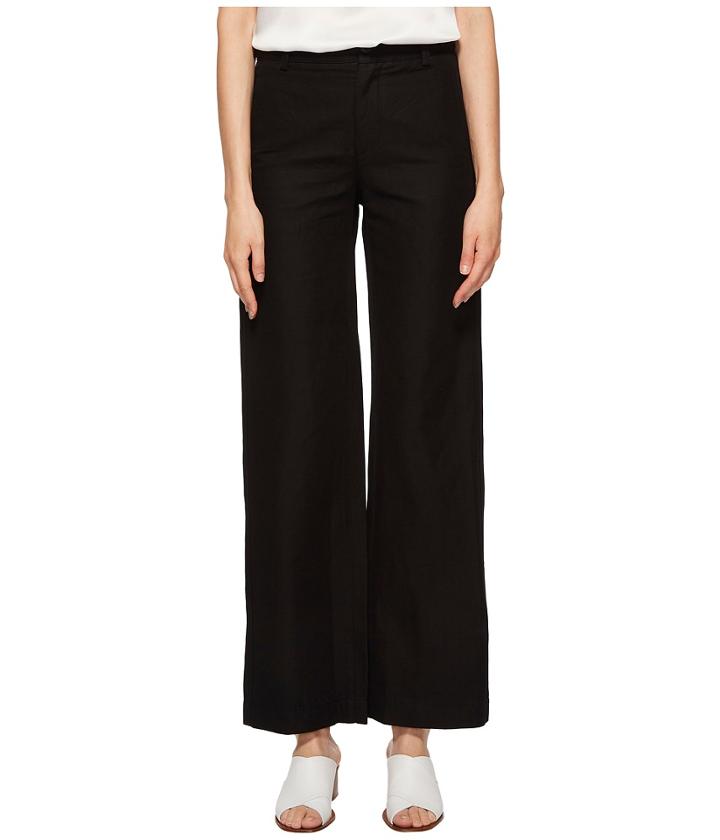 Vince - High-rise Wide Leg Pants