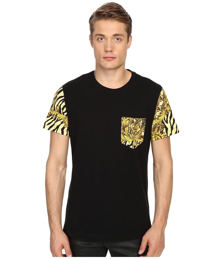 Versace Jeans - Baroque Tiger Print Pocket T-shirt