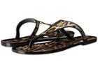 Roberto Cavalli - Giaguaro Monogram Infradito Slide