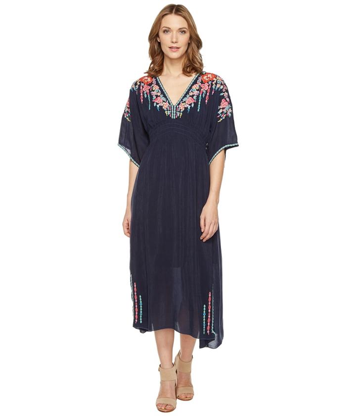 Johnny Was - Margaret Kimono Dress W/ Slip