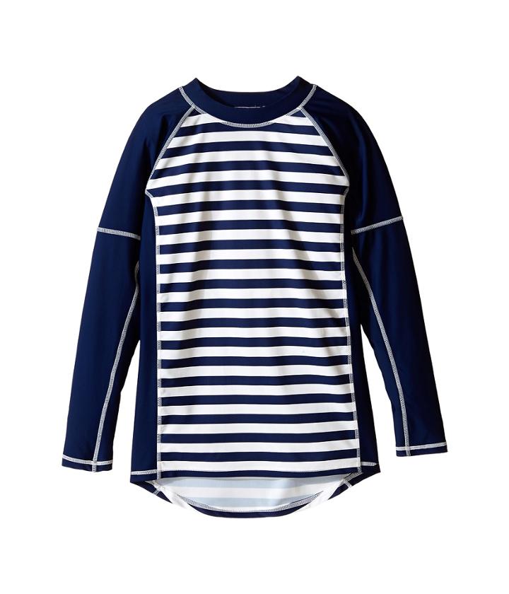 Toobydoo - Navy/white Stripe Long Sleeve Rashguard