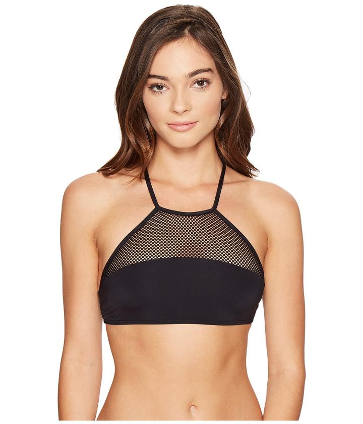 Dolce Vita - Courtside High Neck Mesh Bra Top