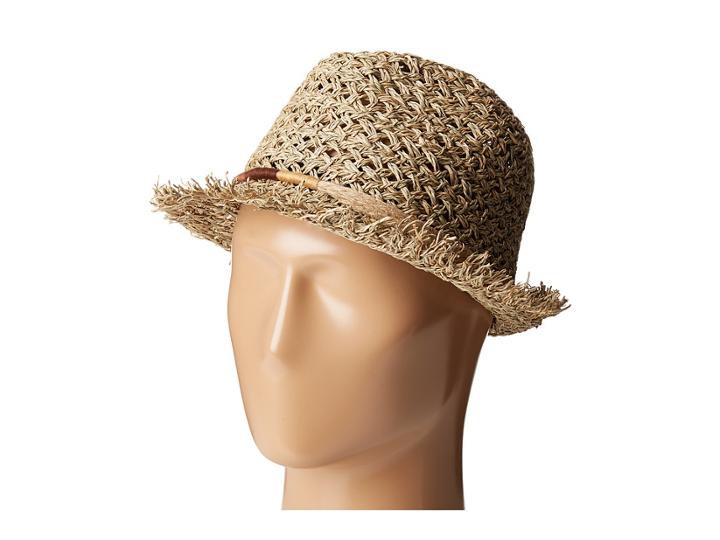San Diego Hat Company - Sgf2017 Open Weave Seagrass Fedora