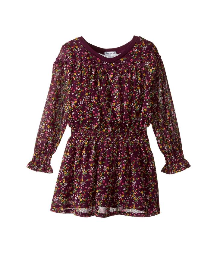 Splendid Littles - Printed Crinkle Chiffon Dress