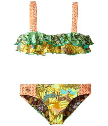 Maaji Kids - Safari Tunnels Ruffle Bikini Set