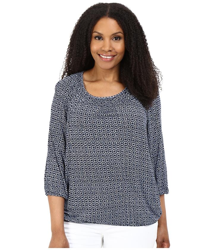Michael Michael Kors - Plus Size Edo Print Peasant Top