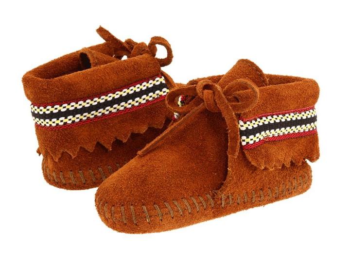 Minnetonka Kids Braid Bootie
