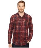 John Varvatos Star U.s.a. - Plaid Snap Front Workwear Shirt