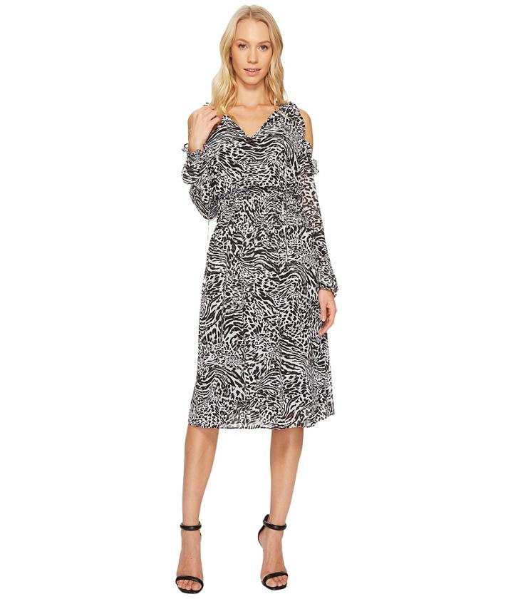 Michael Michael Kors - Big Cat Cold Shoulder Dress