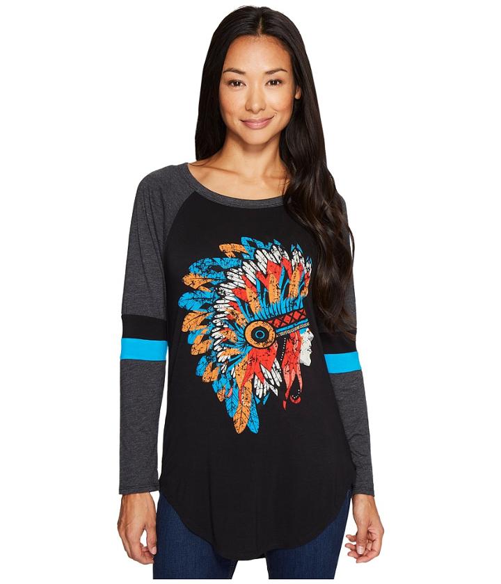 Rock And Roll Cowgirl - Long Sleeve Tee 48t3521