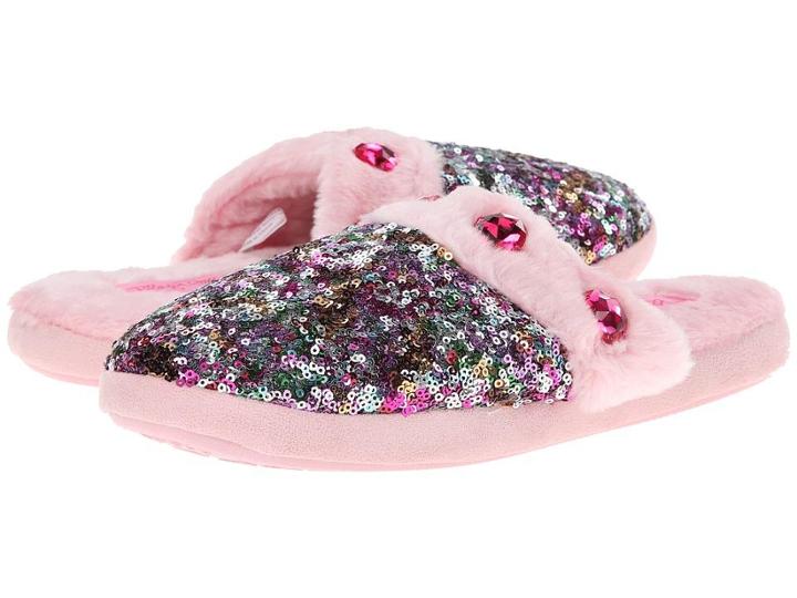 M&amp;f Western Sequin Rhinestone Slide Slippers