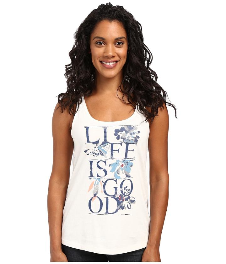 Life Is Good - Life Is Good Floral Simple Sleep Tank