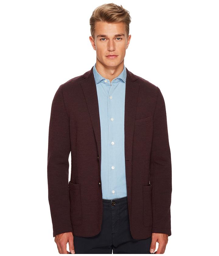 Eleventy - Laser Cut Jersey Jacket