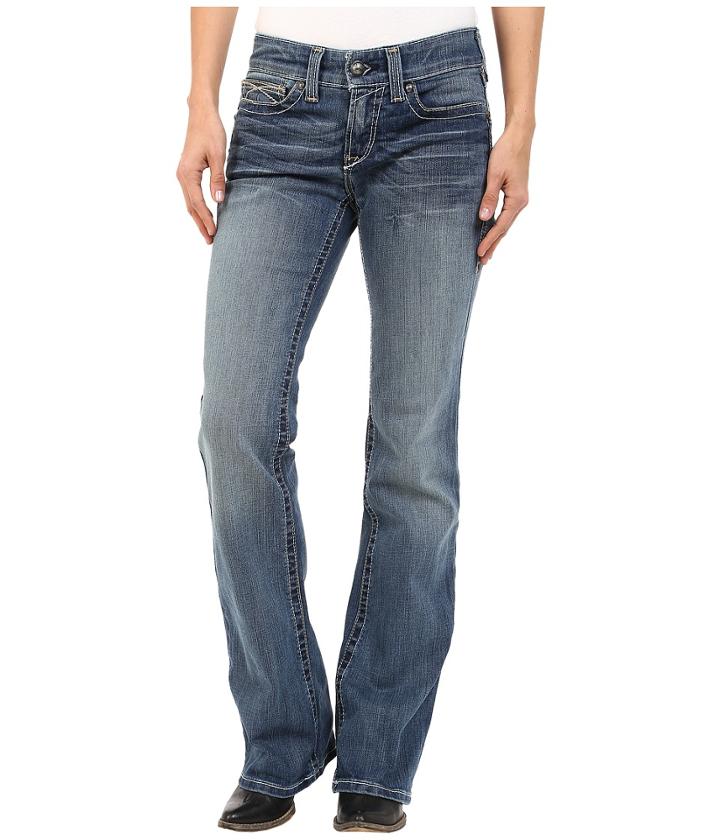 Ariat - R.e.a.l.tm Riding Jeans Whipstitch In Rainstorm