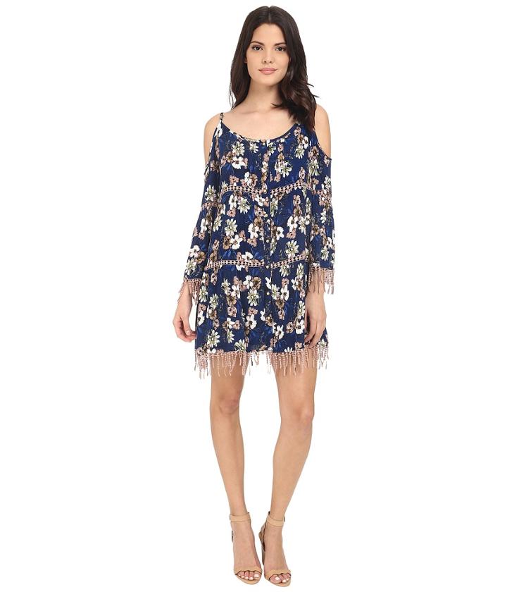Brigitte Bailey - Audrey Boho Fringe Dress