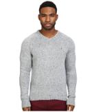 Original Penguin - Saddle Raglan Donegal V-neck Sweater