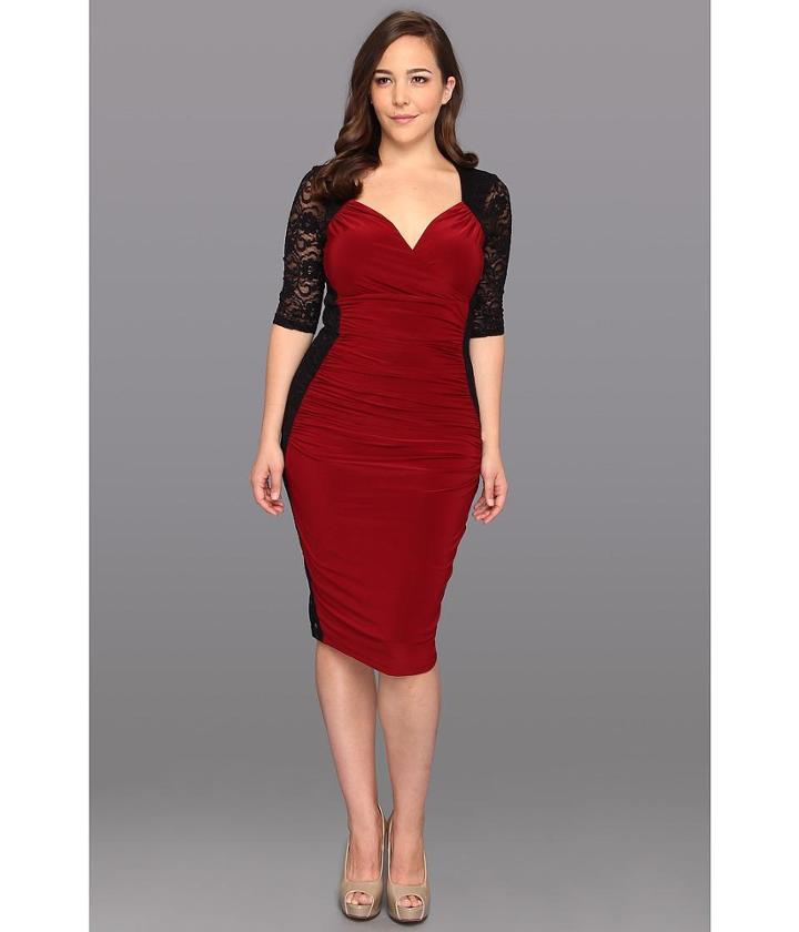 Kiyonna Valentina Illusion Dress