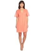 Catherine Catherine Malandrino - Odom Flutter Back Dress