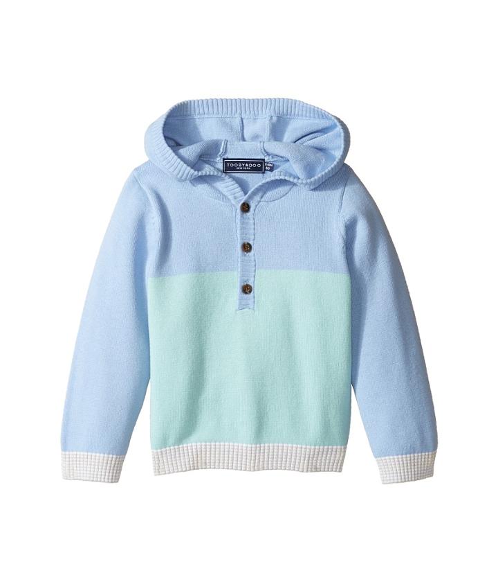 Toobydoo - Blue Henley Hoodie