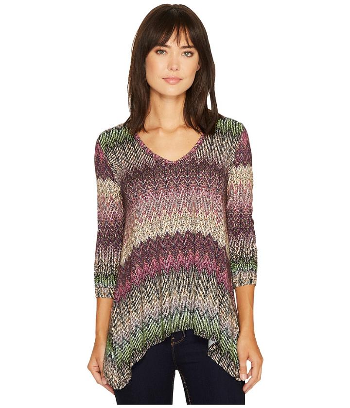 Karen Kane - Ruched Sleeve Tee