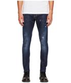 Dsquared2 - Red Spots Sexy Twist Jeans In Blue