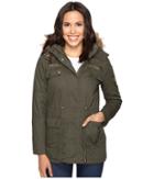 Brigitte Bailey - Primero Long Jacket W/ Detachable Faux Fur