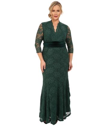 Kiyonna - Luxurious Lace Gown
