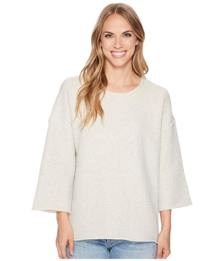 Dylan By True Grit - Malibu Fleece Drop Shoulder Crew