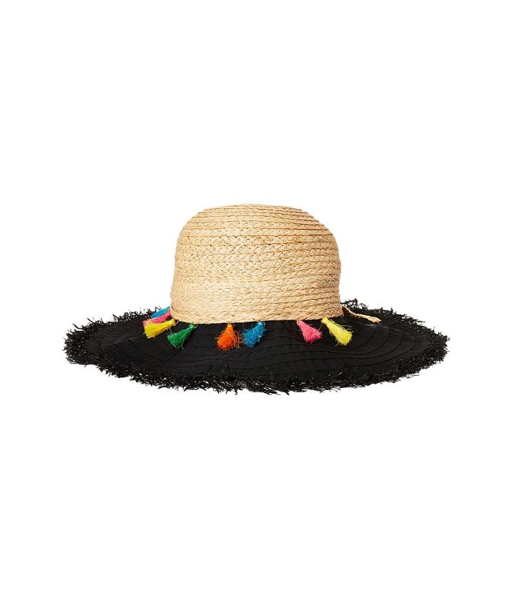 San Diego Hat Company - Rbl4825os Ribbon Brim W/ Raffia Braid Crown