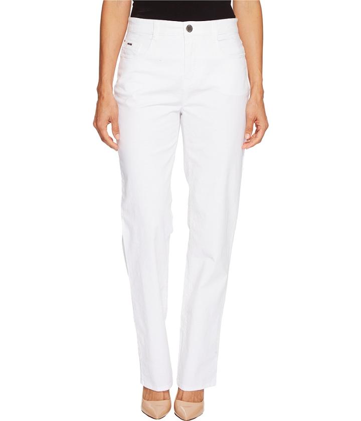 Fdj French Dressing Jeans - Petite Sedona Suzanne Straight Leg In White