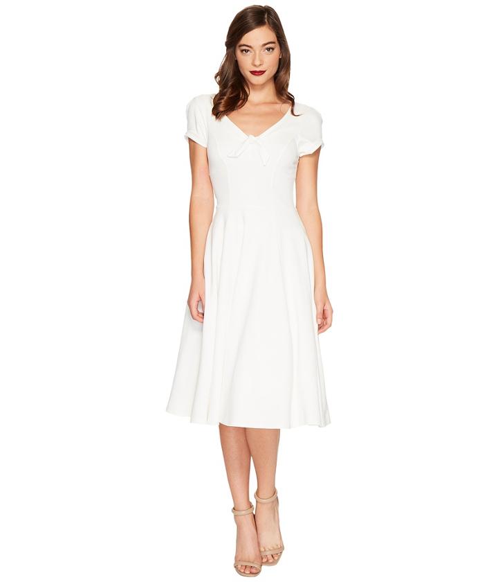 Unique Vintage - Natalie Knit Flared Dress
