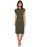 Michael Michael Kors - Snap Sleeve Shirtdress
