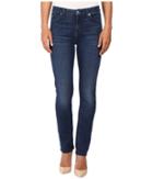 7 For All Mankind - Kimmie Straight In Slim Illusion Luxe Luminous