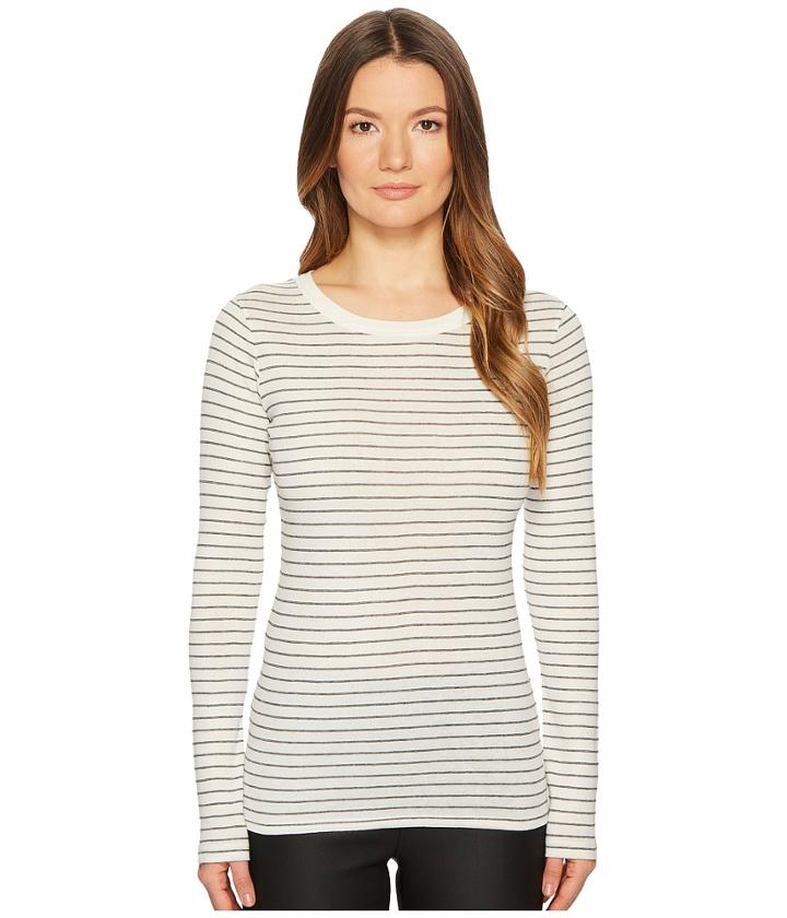 Vince - Double Pinstripe Long Sleeve Shirttail