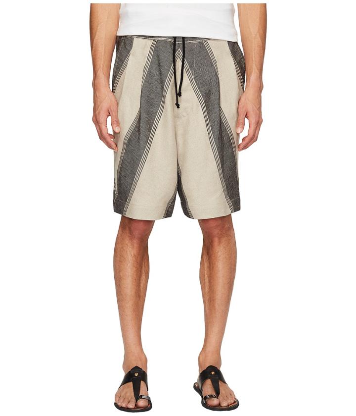 Vivienne Westwood - Linen Stripe Samurai Shorts