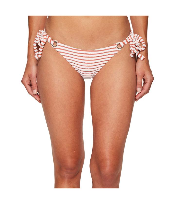 Mara Hoffman - Jacquard Stripe Terry Grommet Tie Bottom