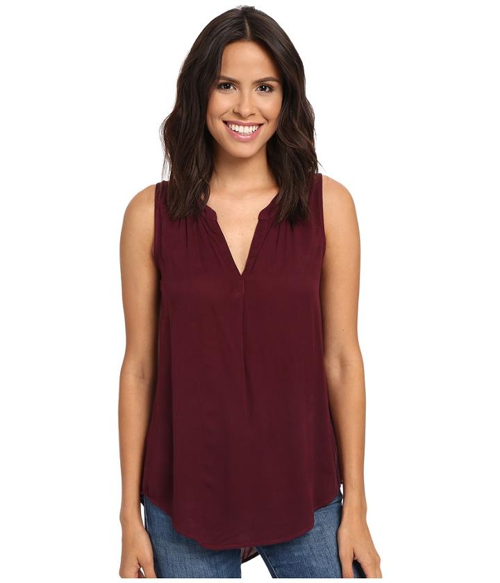 Dylan By True Grit - Solid Sleeveless Tunic