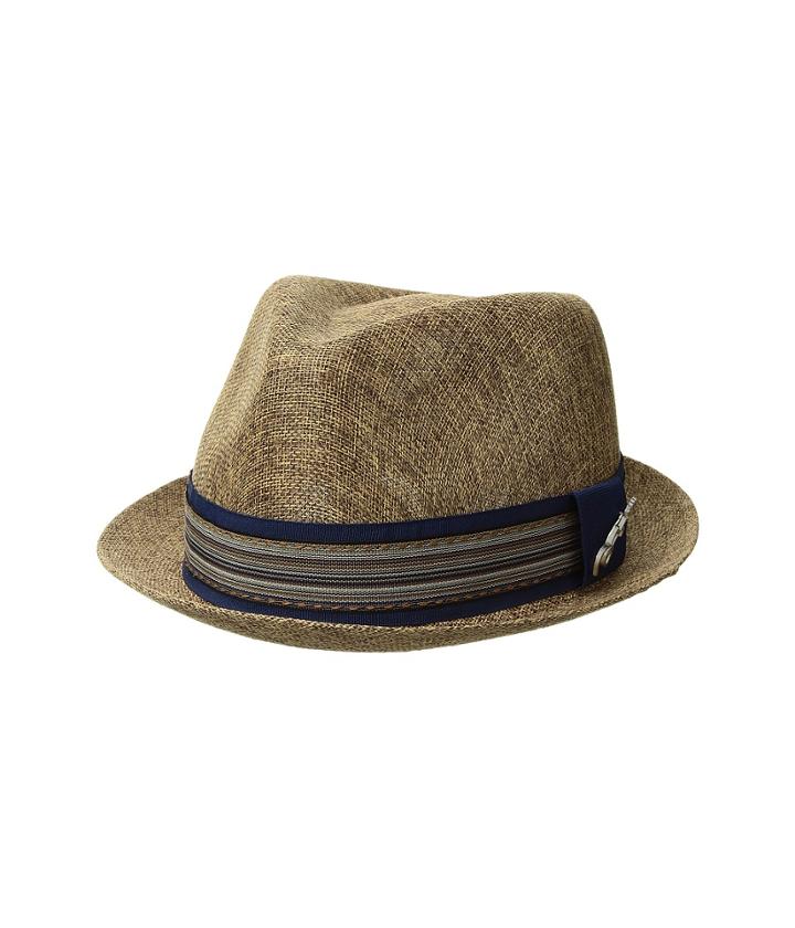 Carlos By Carlos Santana - Polyester Sinamay Pinch Front Fedora
