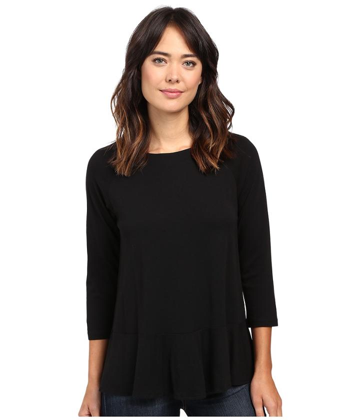Lilla P - Pima Modal Flared Hem Top