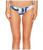 Rvca - Griddly Printed Cheeky Bikini Bottom