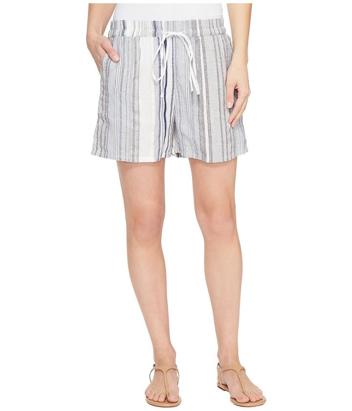 Dylan By True Grit - Coast Stripes Drawstring Shorts