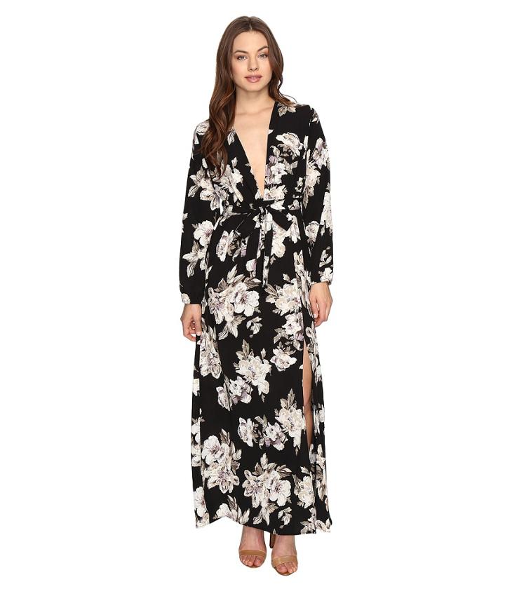 Brigitte Bailey - Novalie Long Sleeve Wrap Dress