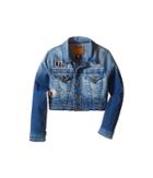 True Religion Kids - Patched Cropped Jacket