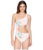 The Bikini Lab - Pastel Paradise One Shoulder One-piece