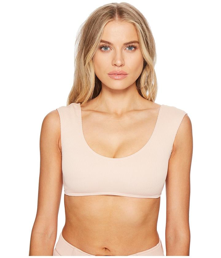 Sports Illustrated - Secret Garden Underbust Rib Crop Top