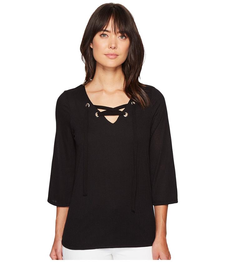 Kensie - Subtle Slub Tees Ks4k3507